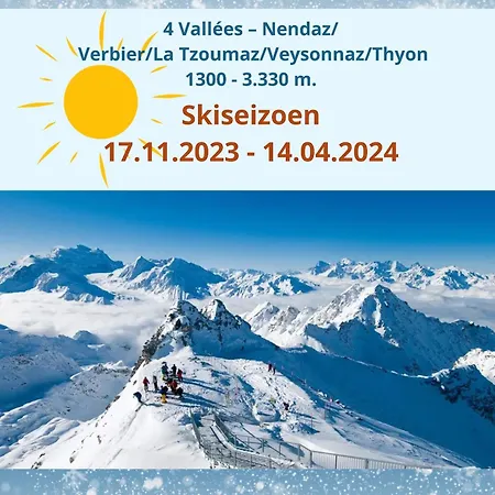 Le Cret Haute Appartement Nendaz